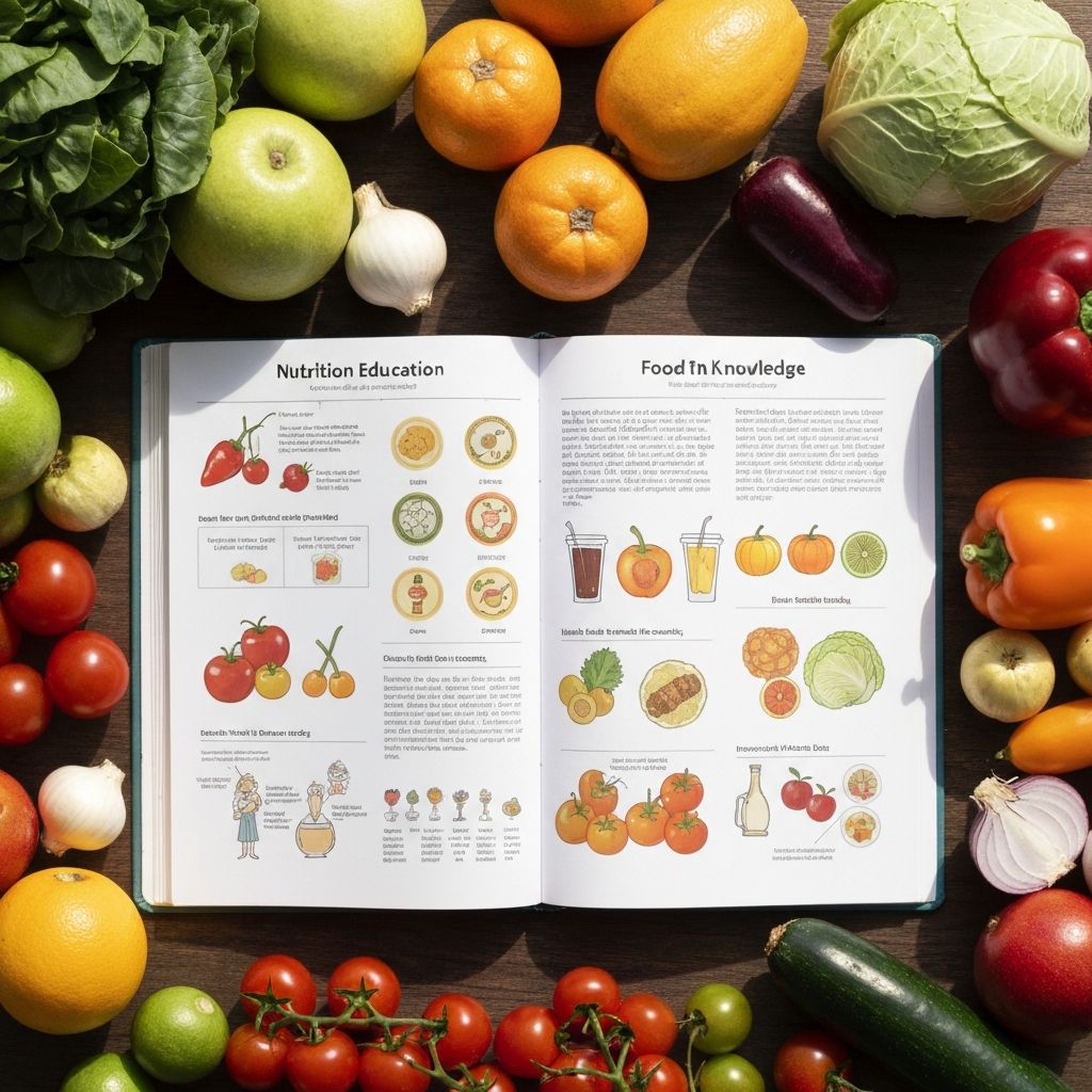 Nutrition education concept